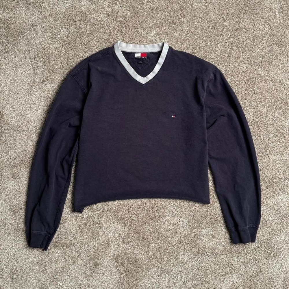 TOMMY HILFIGER CROPPED SWEATER